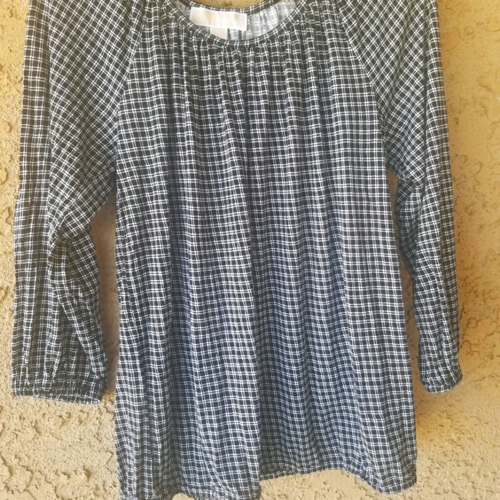 Michael Kors plaid shirt  Sz. P/L